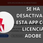 ᐈ Desactivado App Licencia Adobe ➡️ [ Solucion ]